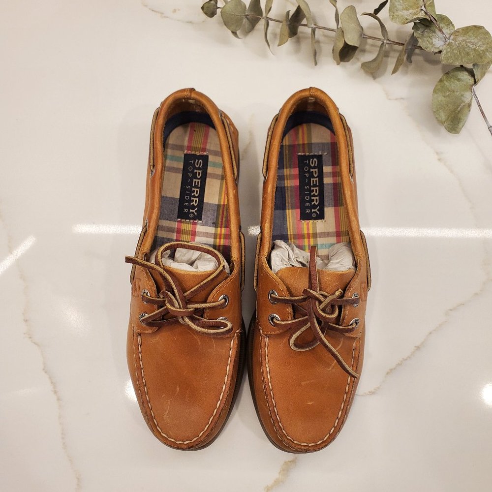 SPERRY sahara boot shoes leather size 8